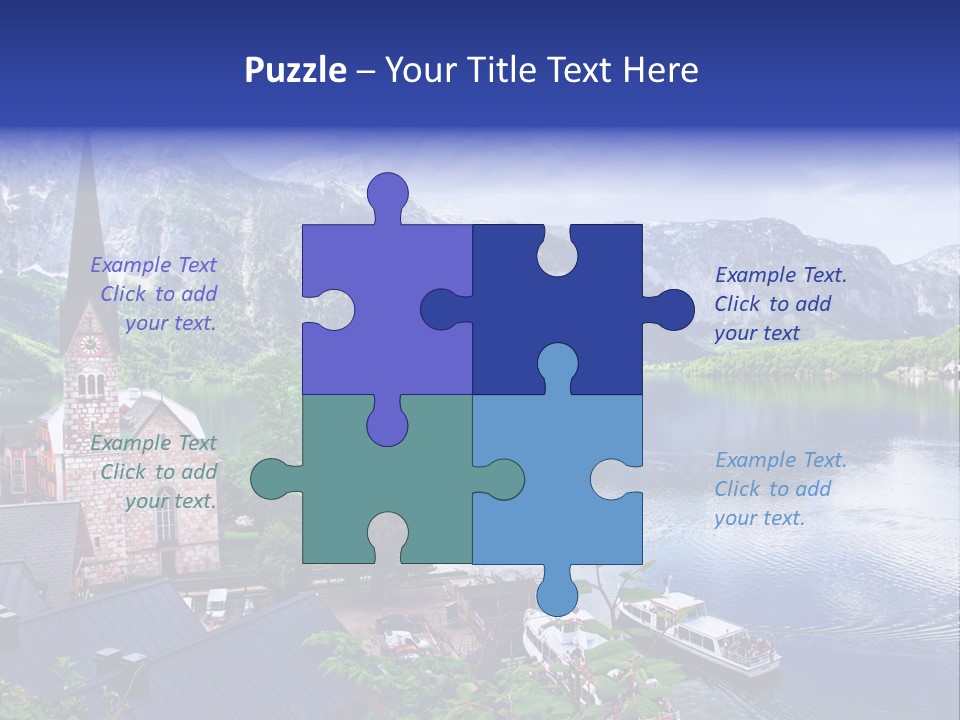 Unesco Heaven Romance PowerPoint Template