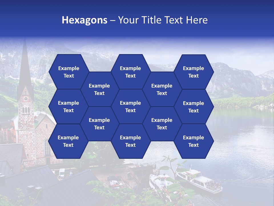 Unesco Heaven Romance PowerPoint Template