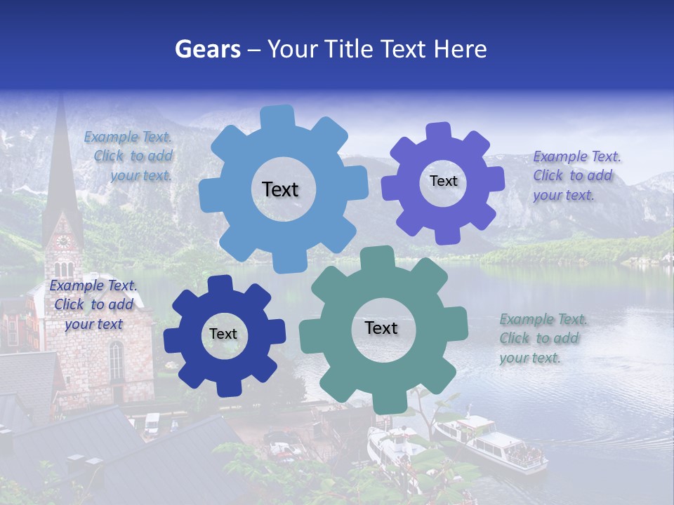 Unesco Heaven Romance PowerPoint Template