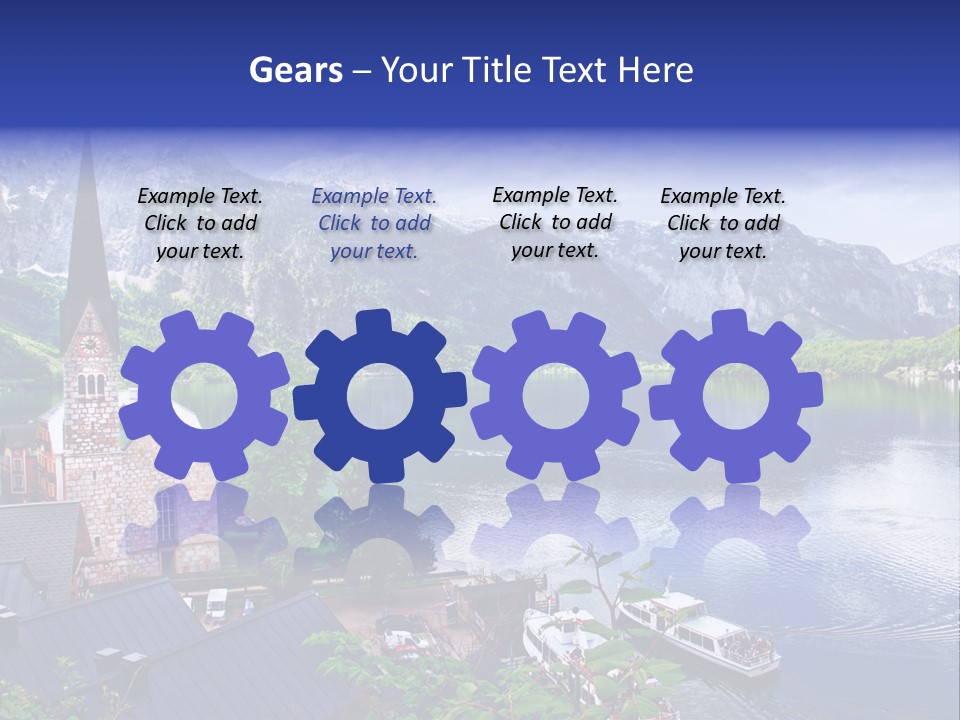 Unesco Heaven Romance PowerPoint Template