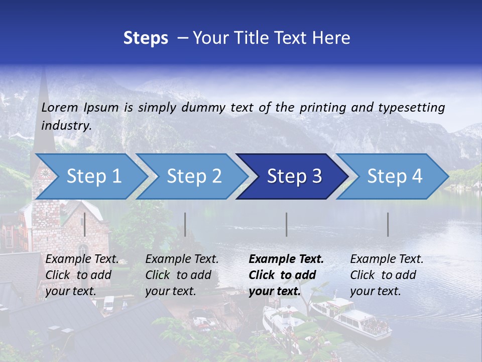 Unesco Heaven Romance PowerPoint Template