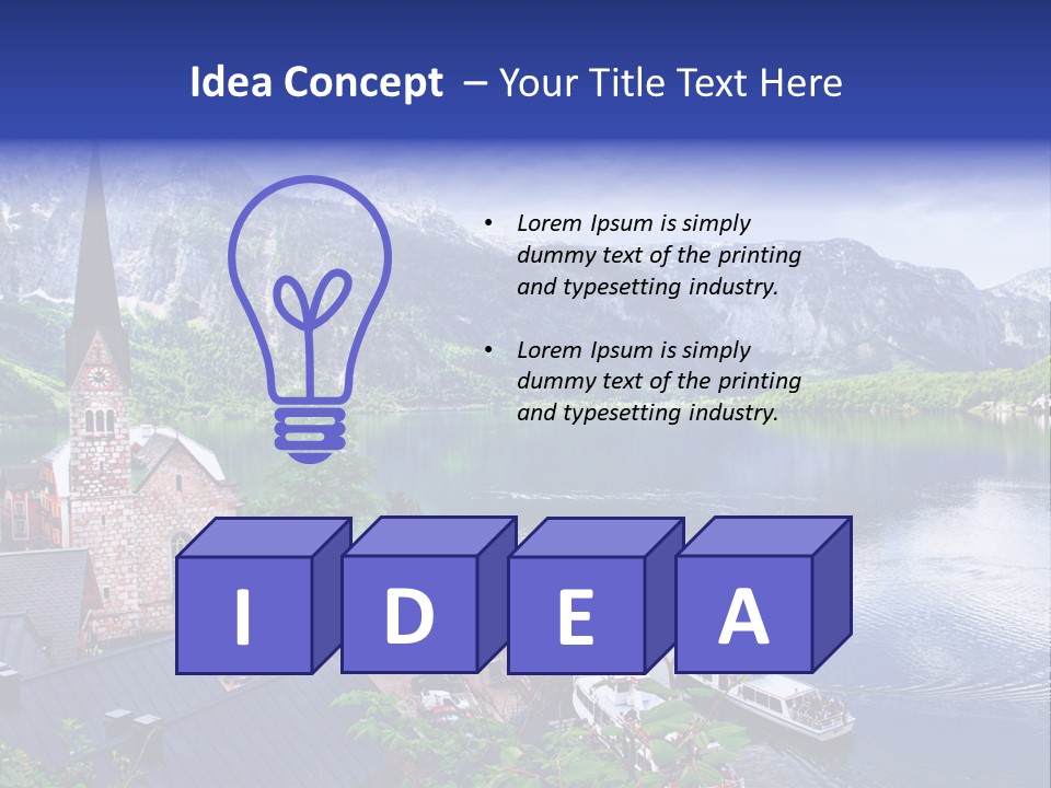Unesco Heaven Romance PowerPoint Template