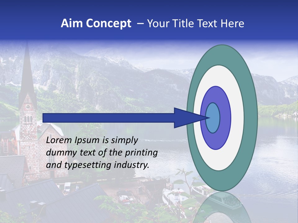 Unesco Heaven Romance PowerPoint Template