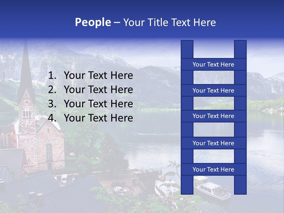 Unesco Heaven Romance PowerPoint Template