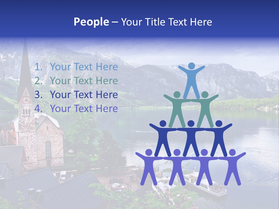 Unesco Heaven Romance PowerPoint Template