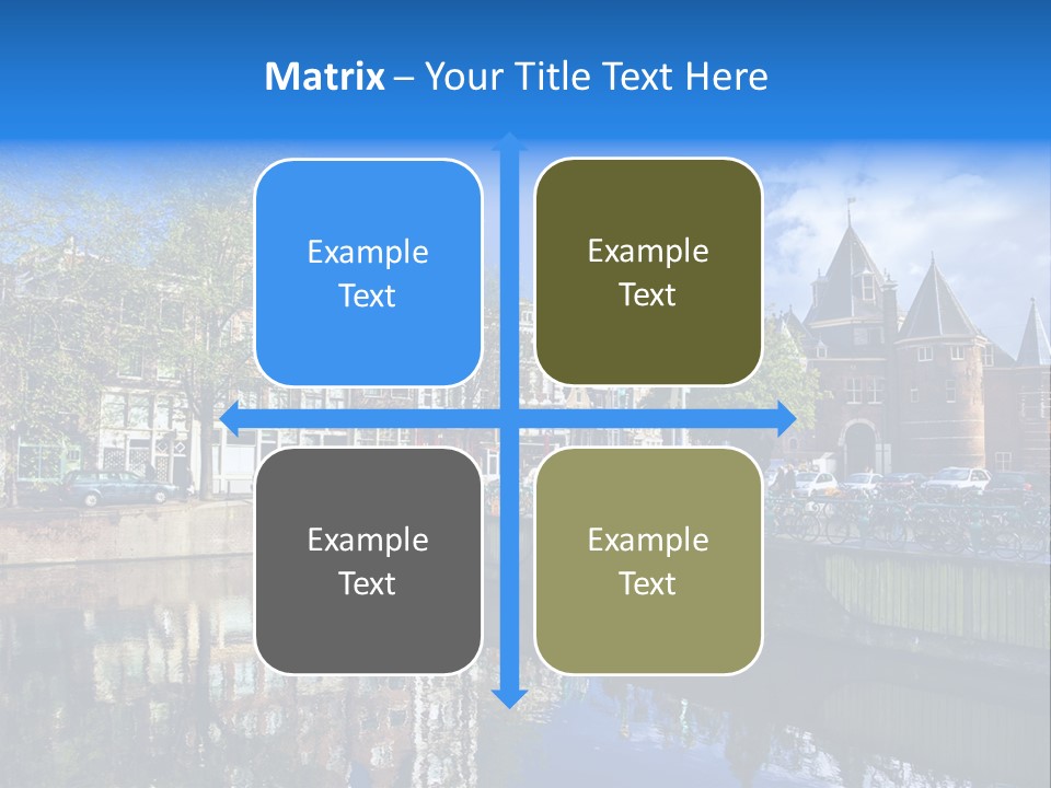 Architectural Transport Cars PowerPoint Template