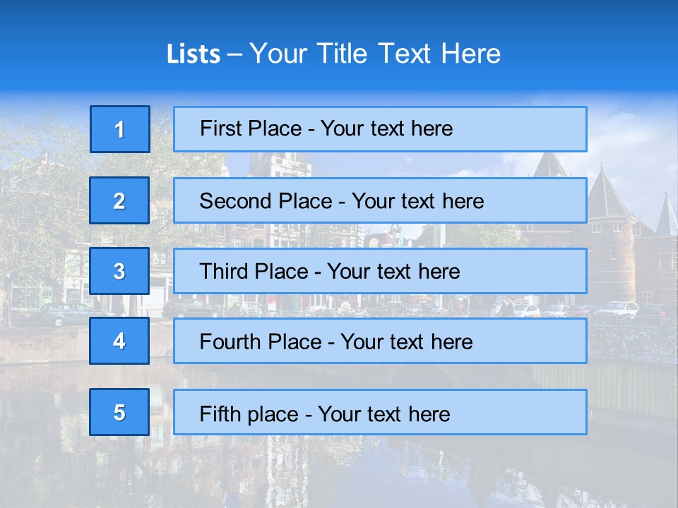 Architectural Transport Cars PowerPoint Template