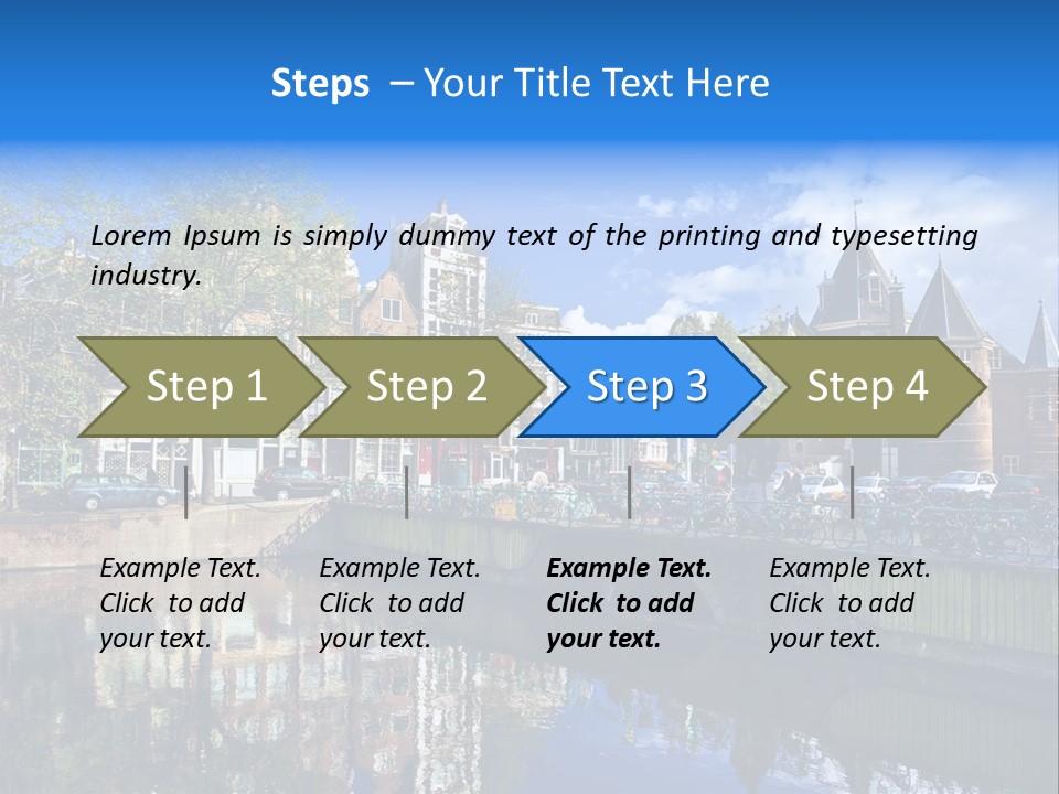 Architectural Transport Cars PowerPoint Template