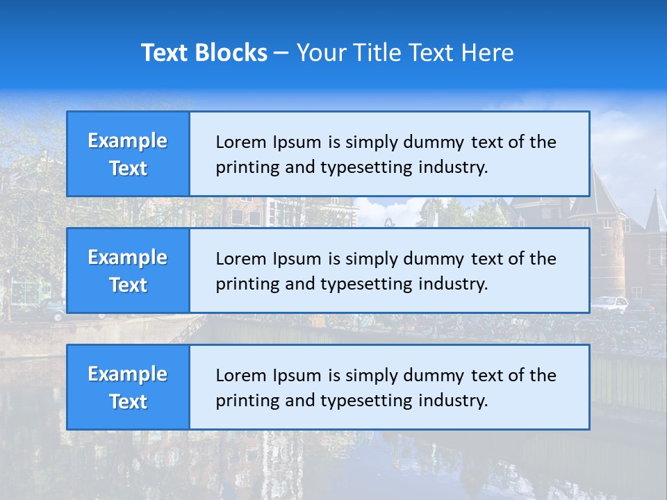 Architectural Transport Cars PowerPoint Template
