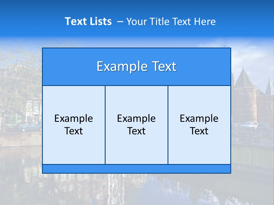 Architectural Transport Cars PowerPoint Template