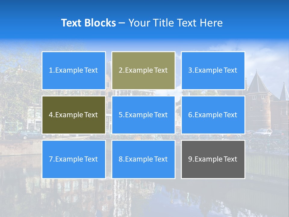 Architectural Transport Cars PowerPoint Template