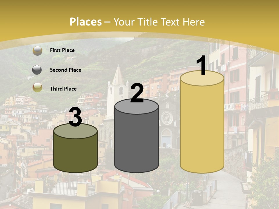 Water Rock Village PowerPoint Template