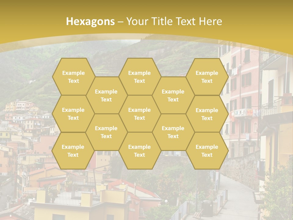 Water Rock Village PowerPoint Template