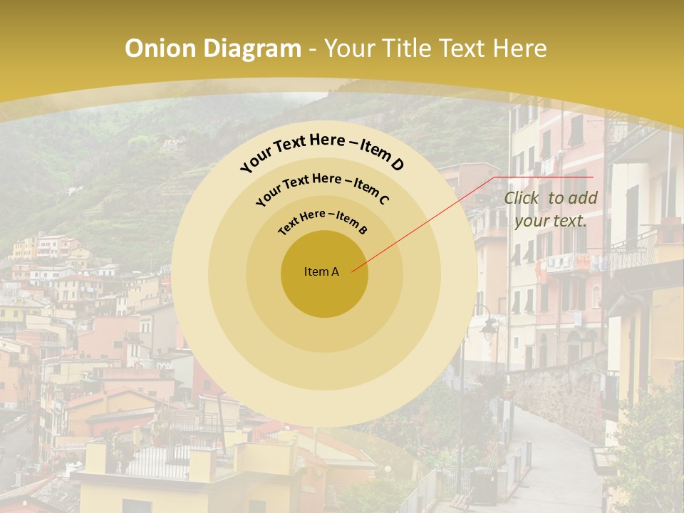 Water Rock Village PowerPoint Template