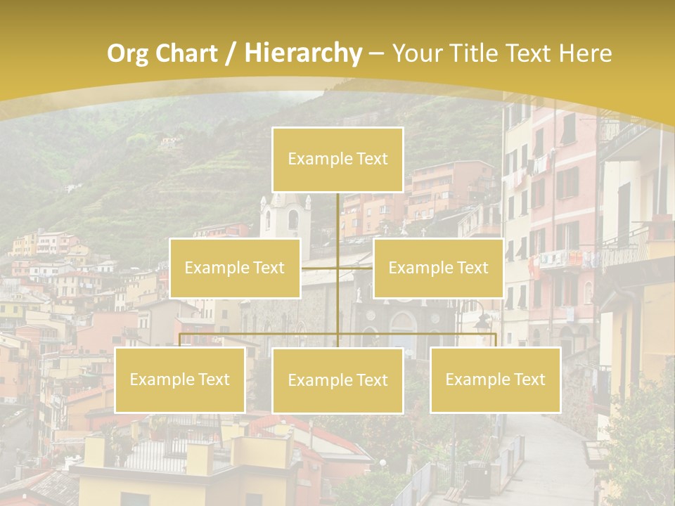 Water Rock Village PowerPoint Template