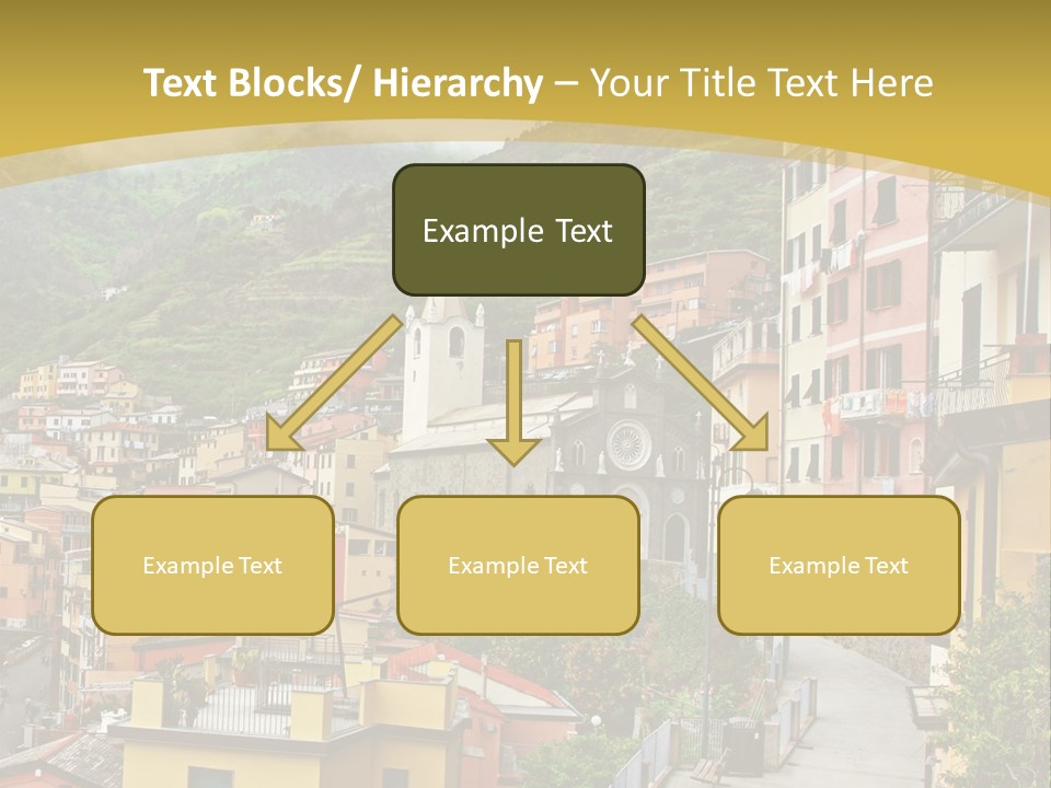 Water Rock Village PowerPoint Template