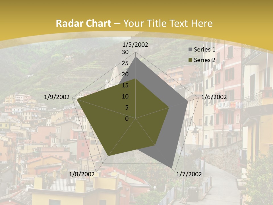 Water Rock Village PowerPoint Template