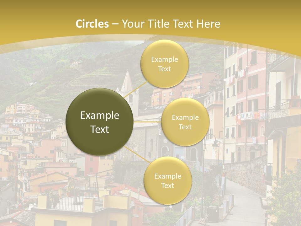 Water Rock Village PowerPoint Template