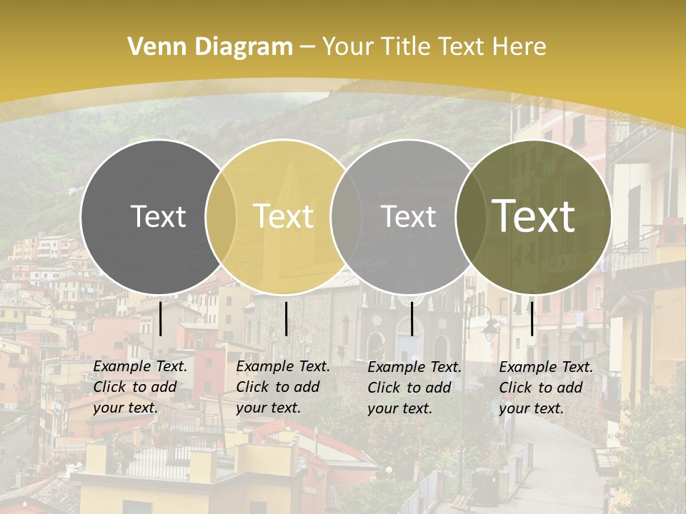 Water Rock Village PowerPoint Template