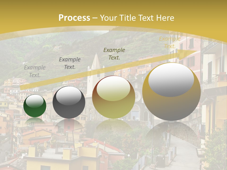 Water Rock Village PowerPoint Template