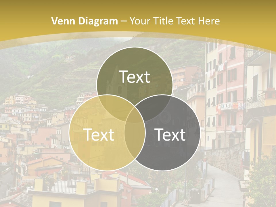 Water Rock Village PowerPoint Template