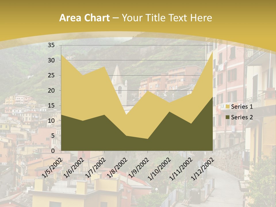 Water Rock Village PowerPoint Template