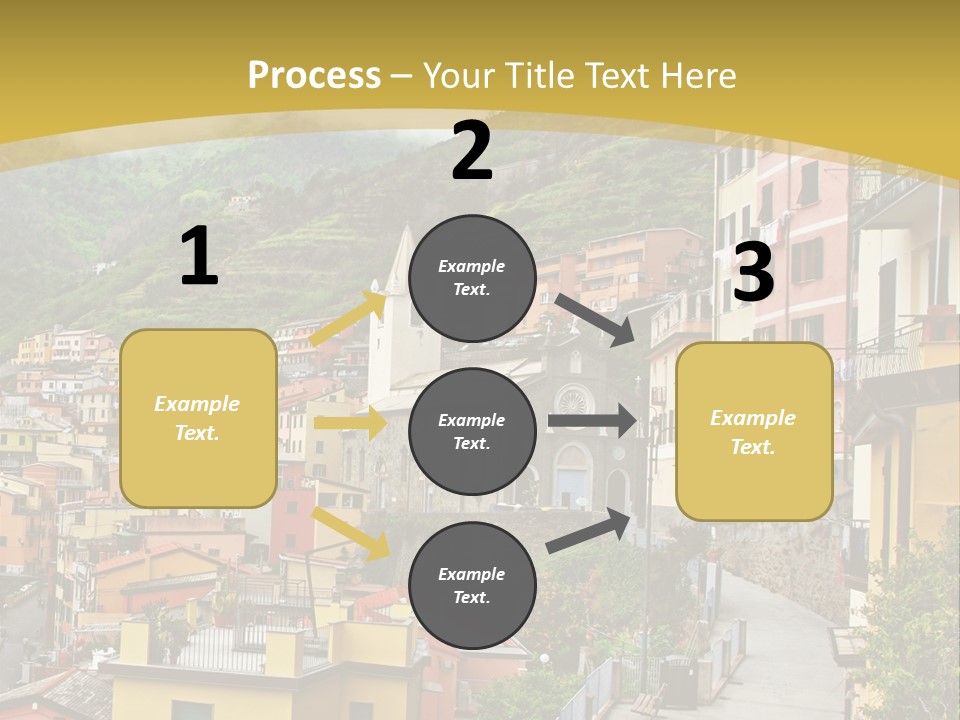 Water Rock Village PowerPoint Template