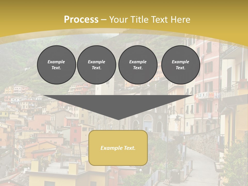 Water Rock Village PowerPoint Template