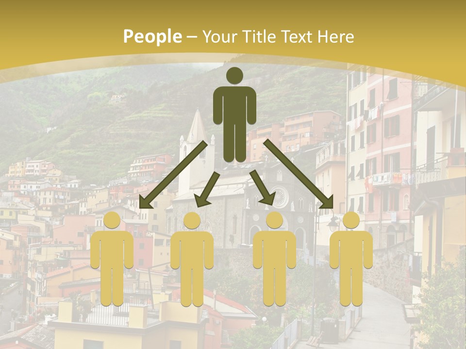 Water Rock Village PowerPoint Template