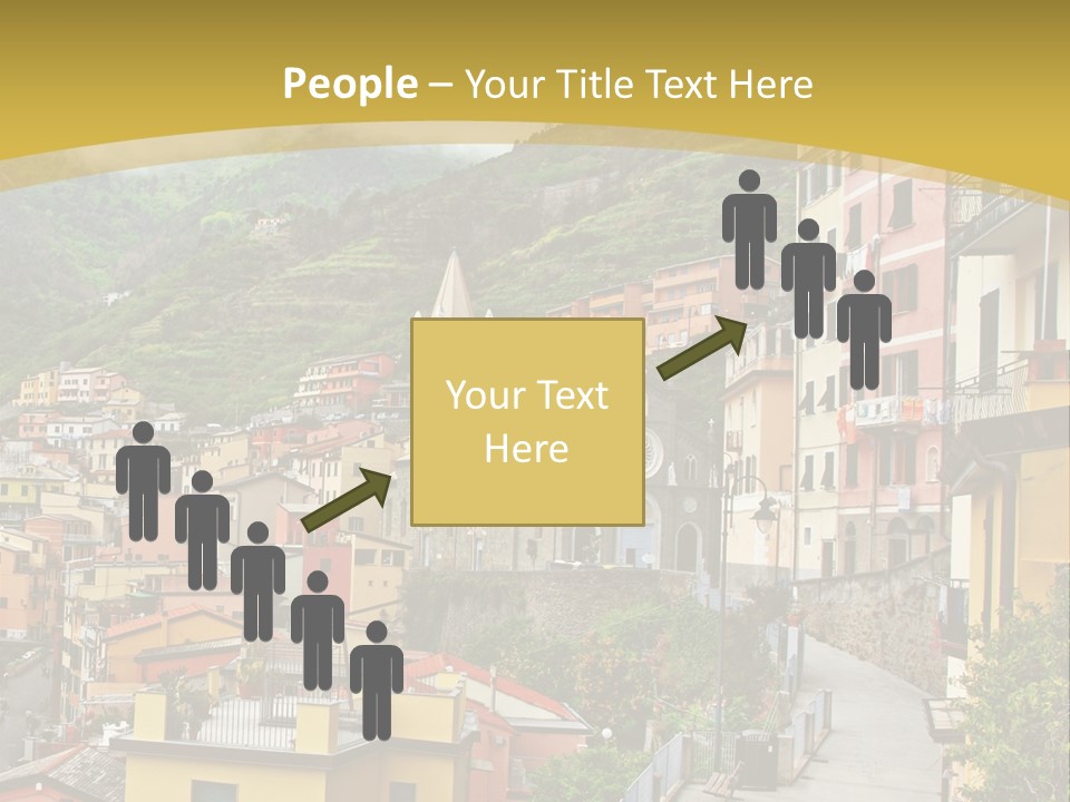 Water Rock Village PowerPoint Template