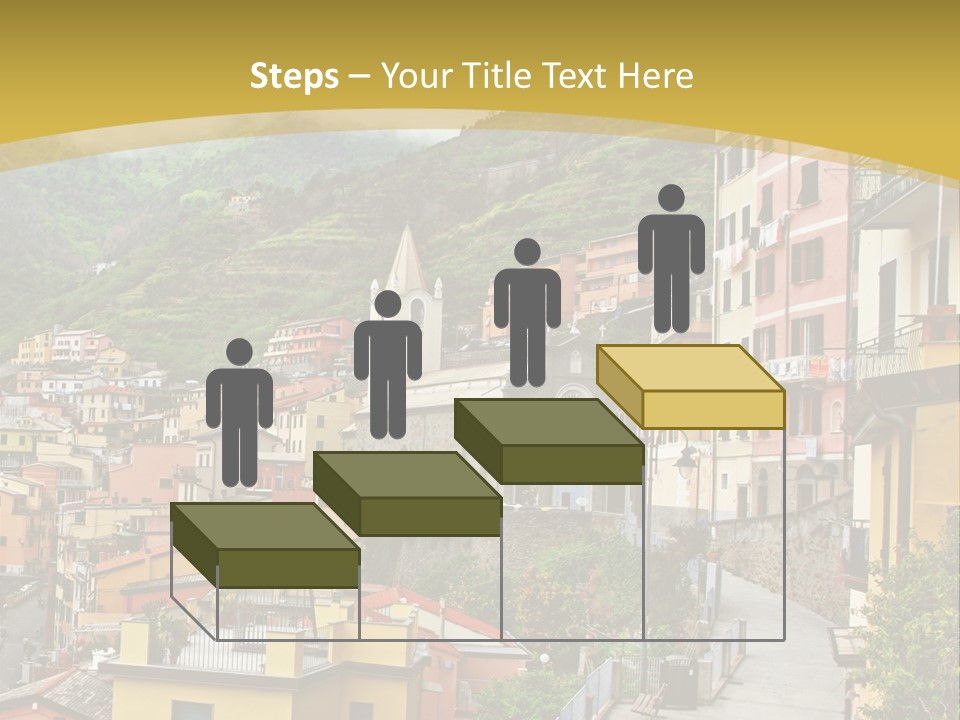 Water Rock Village PowerPoint Template