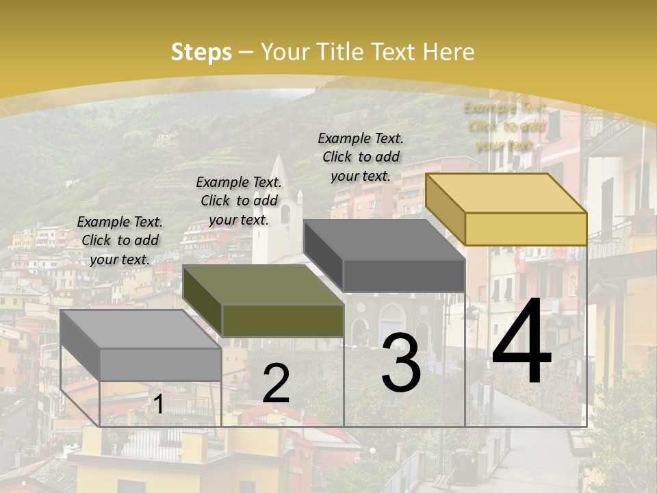 Water Rock Village PowerPoint Template