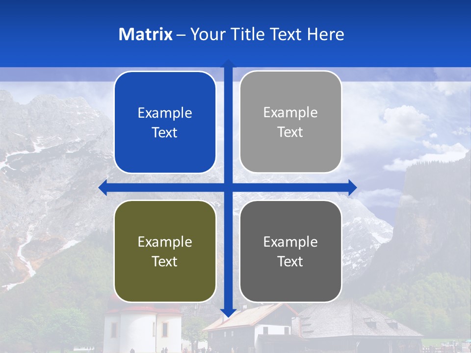 Scenic Europe Bavaria PowerPoint Template