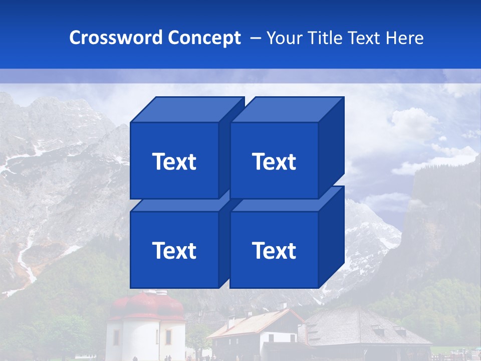 Scenic Europe Bavaria PowerPoint Template