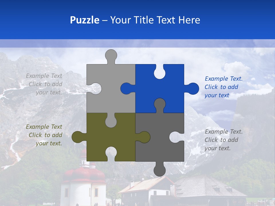 Scenic Europe Bavaria PowerPoint Template