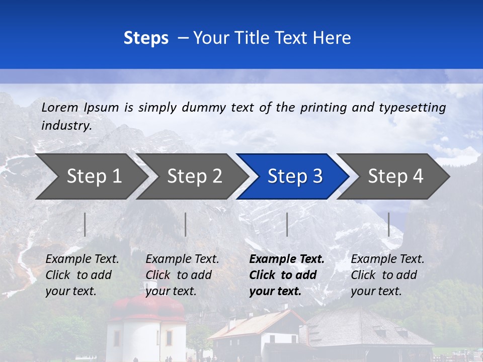 Scenic Europe Bavaria PowerPoint Template