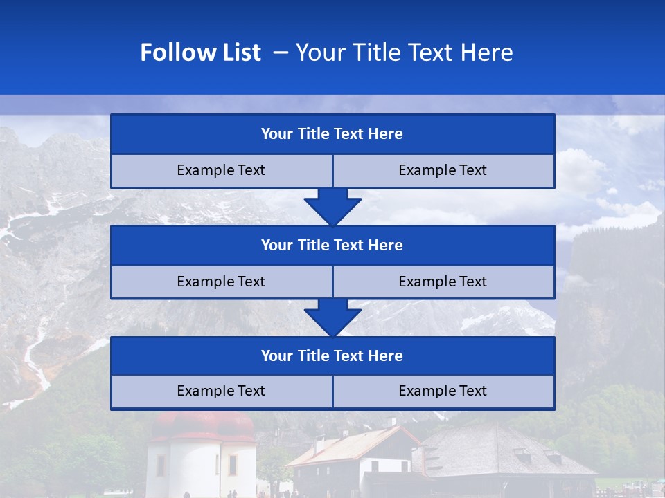 Scenic Europe Bavaria PowerPoint Template