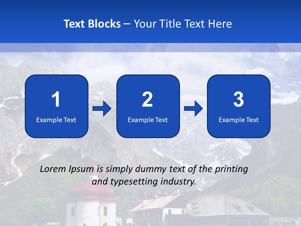 Scenic Europe Bavaria PowerPoint Template