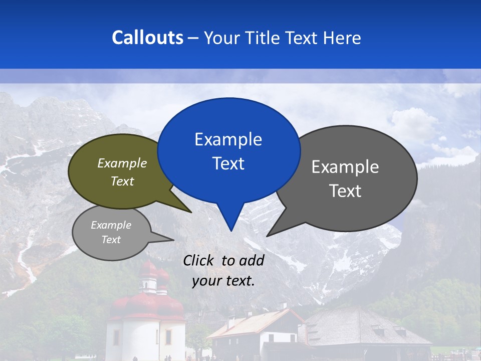 Scenic Europe Bavaria PowerPoint Template