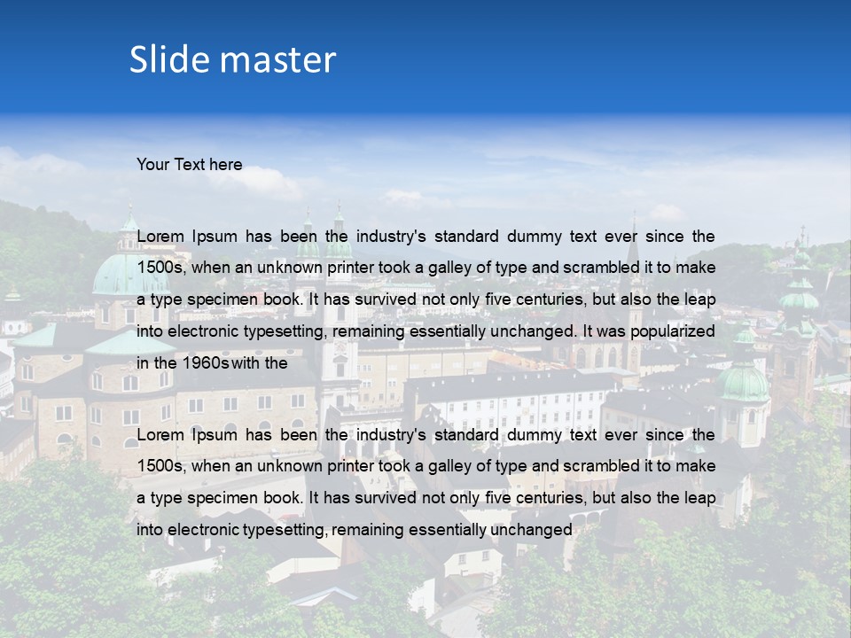 Popular Old Cathedral PowerPoint Template