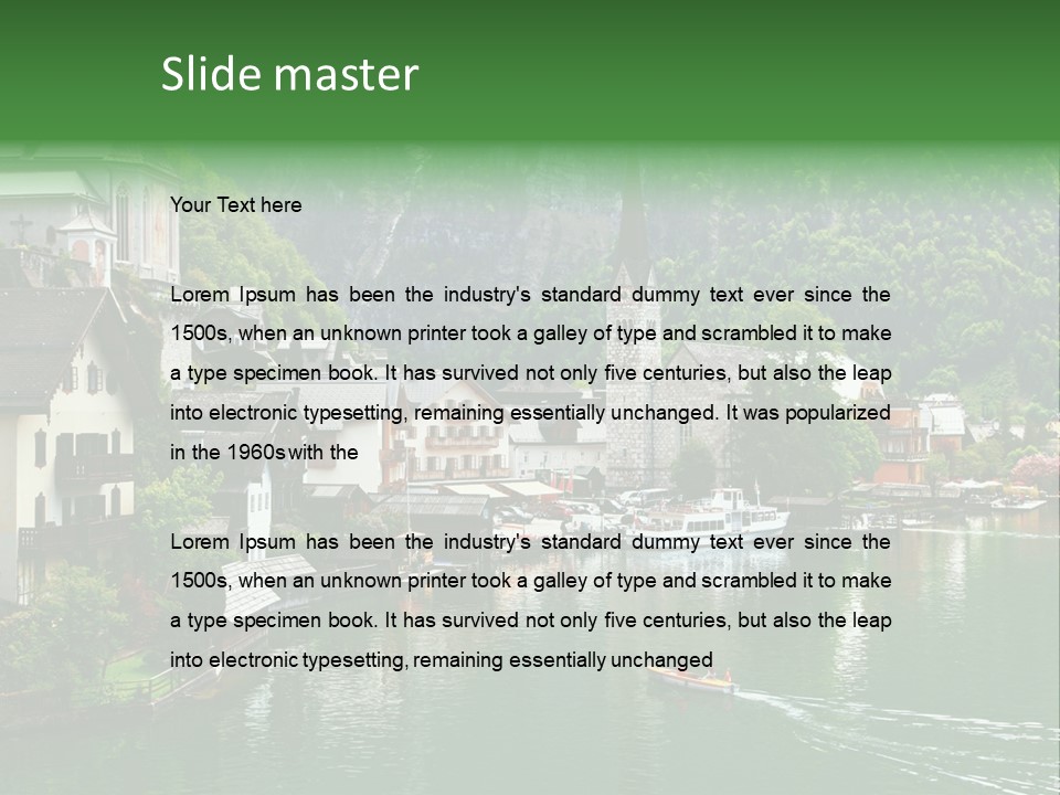 Heaven Sunny Dream PowerPoint Template