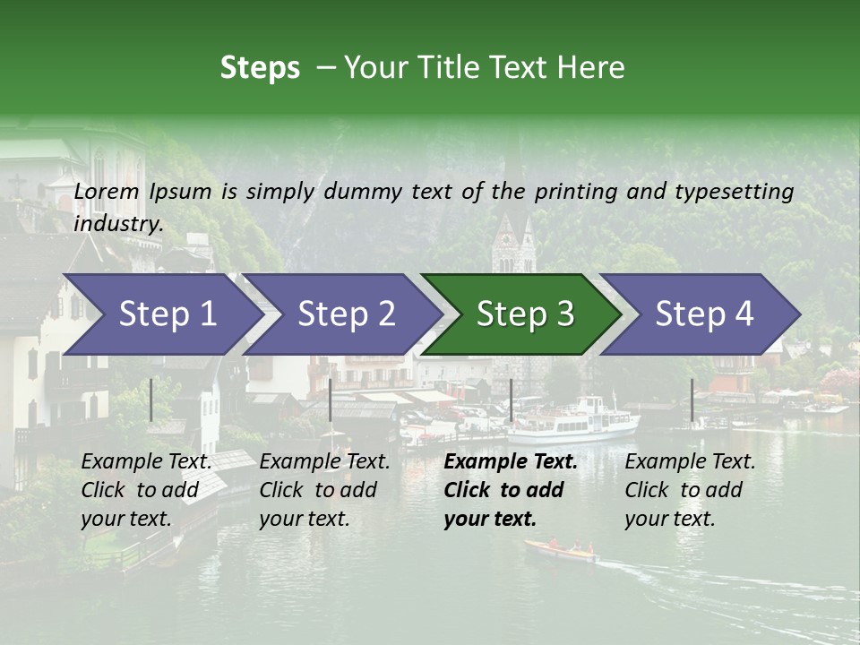 Heaven Sunny Dream PowerPoint Template