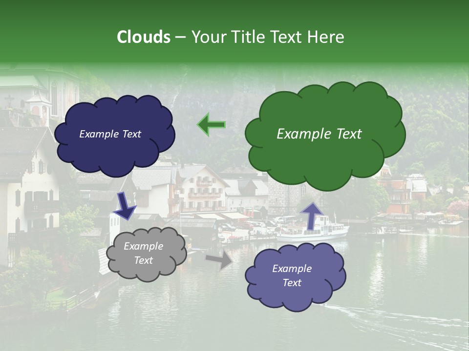 Heaven Sunny Dream PowerPoint Template