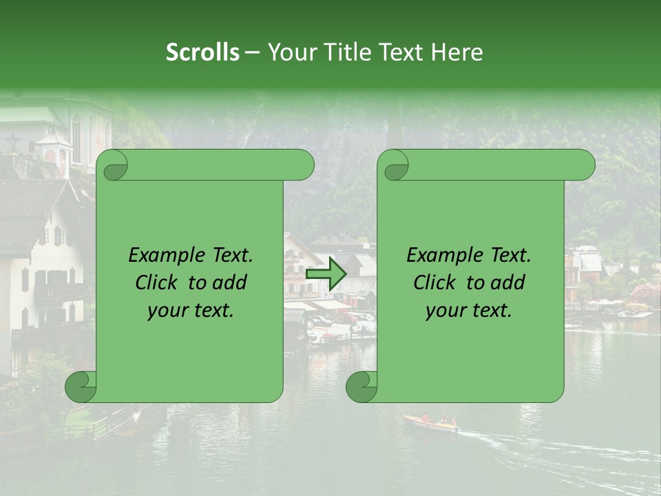 Heaven Sunny Dream PowerPoint Template