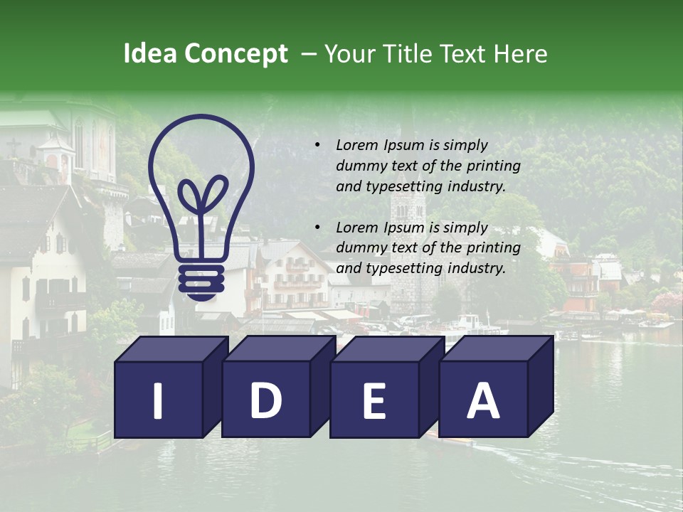 Heaven Sunny Dream PowerPoint Template