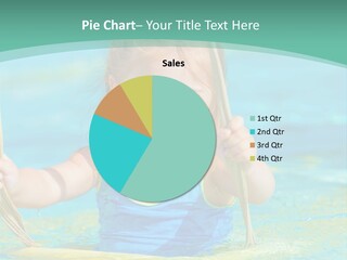 Swing Waterpark White PowerPoint Template