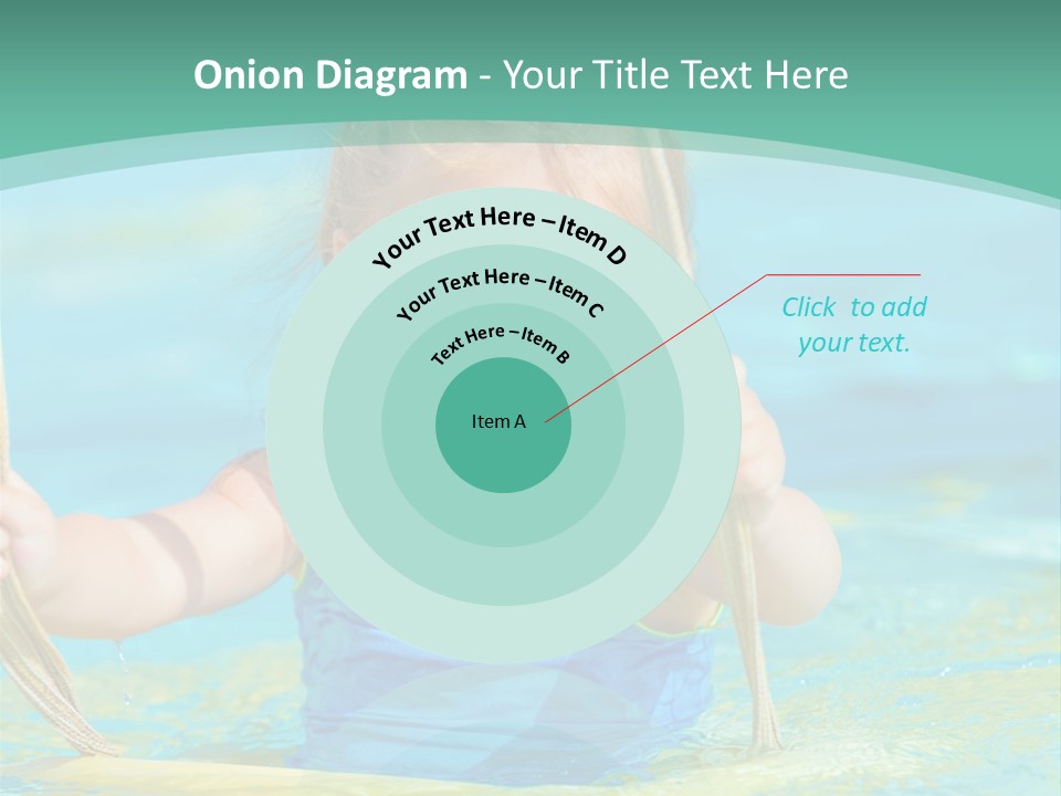 Swing Waterpark White PowerPoint Template