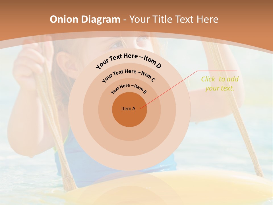 Young Child Portrait PowerPoint Template