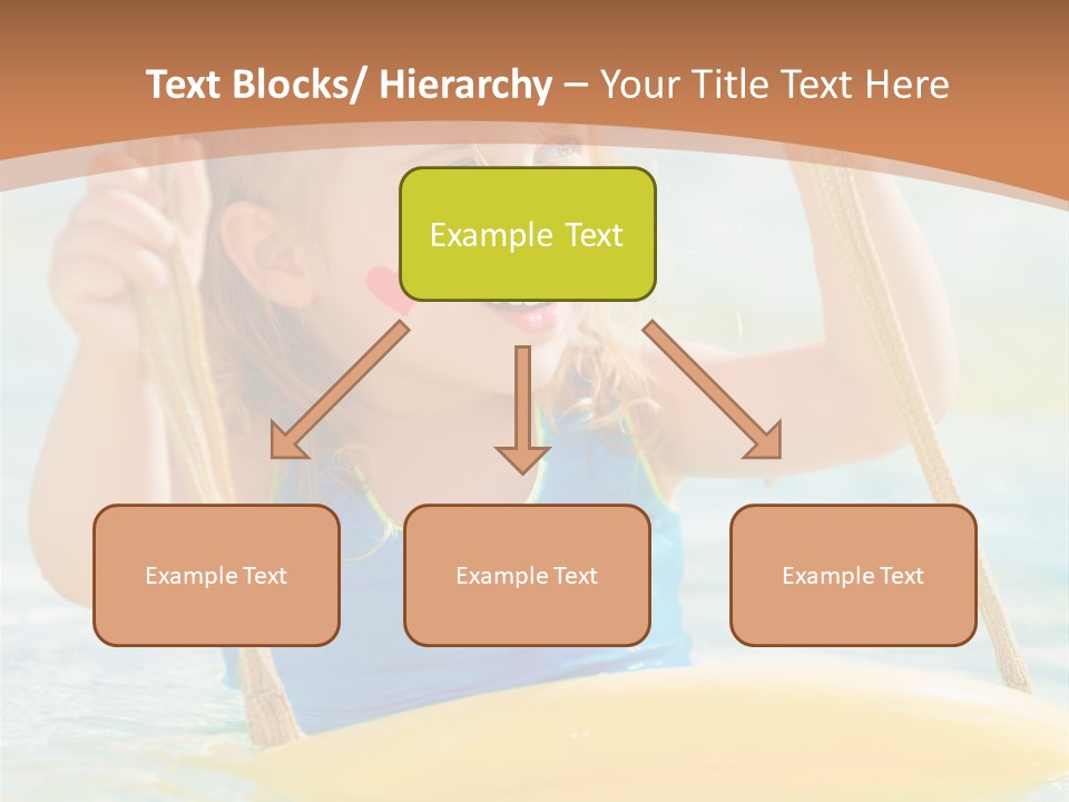 Young Child Portrait PowerPoint Template