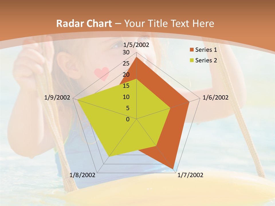 Young Child Portrait PowerPoint Template